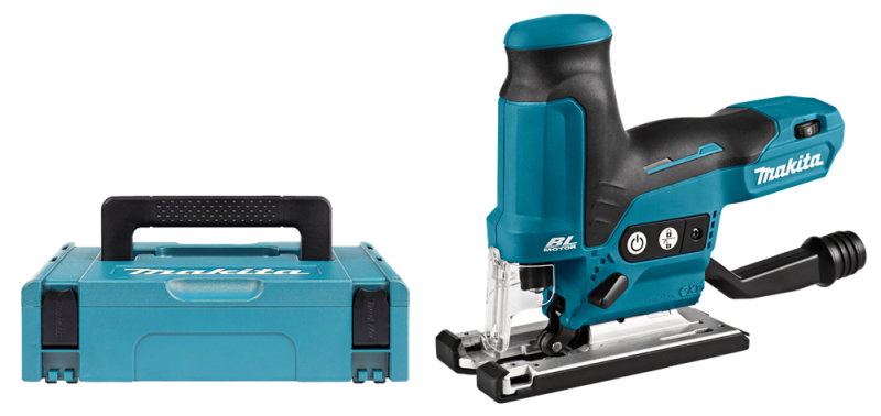 Makita JV102DZJ 10.8V Li-Ion Accu Decoupeerzaag Body In Mbox - T-greep - Variabel - Koolborstelloos - Detailed view of the product