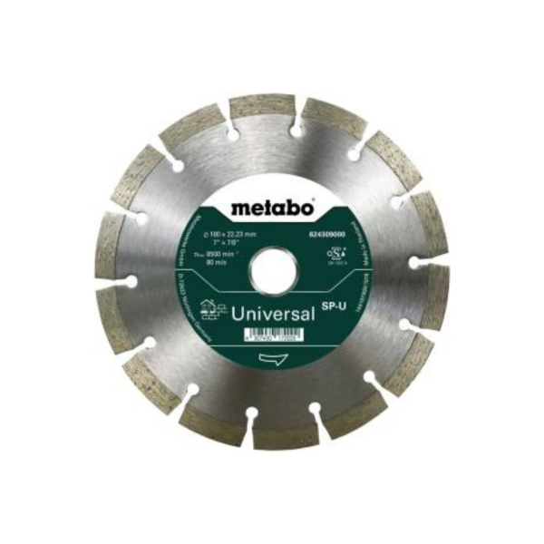 Metabo 624309000 Diamantschijf - 180 X 22,23mm