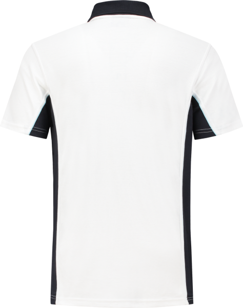 Workman 1401 Poloshirt - Wit / Navy - 4XL - Detailed view of the product