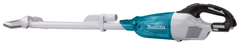 Makita DCL281FZWX 18 V Li-ion Accu Steelstofzuiger Body - Wit - Koolborstelloos - Detailed view of the product