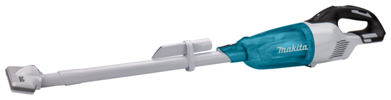 Makita DCL281FZWX 18 V Li-ion Accu Steelstofzuiger Body - Wit - Koolborstelloos - Detailed view of the product