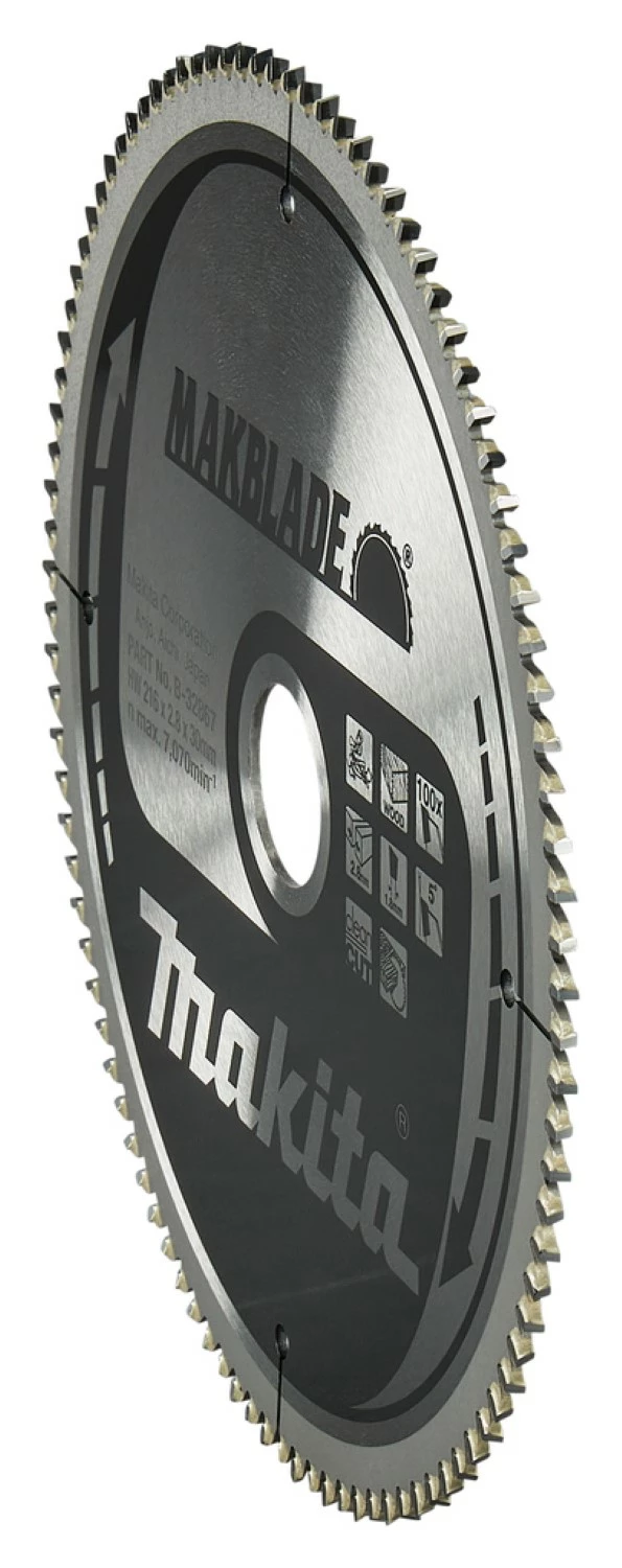 Makita B-32867 Makblade Cirkelzaagblad - 216 X 30 X 100T - Hout thumbnail 3