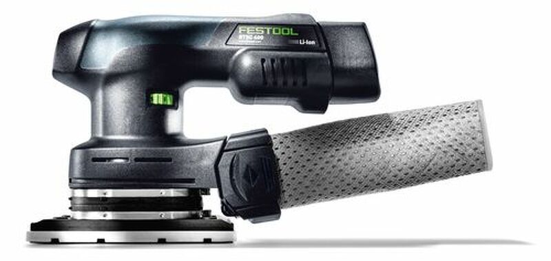 Festool RTSC 400-Basic ERGO 18V Li-Ion Accu Vlakschuurmachine In Systainer - Met 3.1Ah Accu - Detailed view of the product