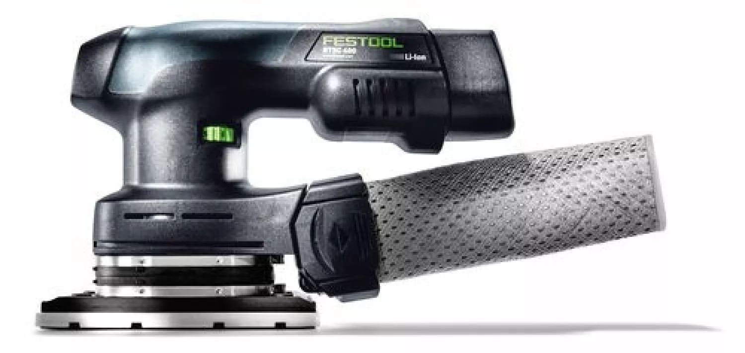 Festool RTSC 400-Basic ERGO 18V Li-Ion Accu Vlakschuurmachine In Systainer - Met 3.1Ah Accu thumbnail 4
