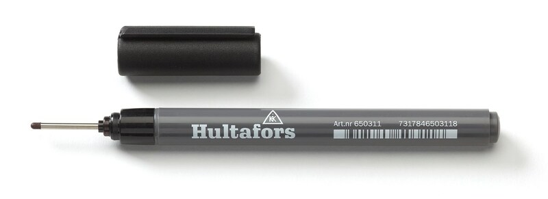 Hultafors HIDHM B Markeerstift Voor Diepe Gaten - Zwart