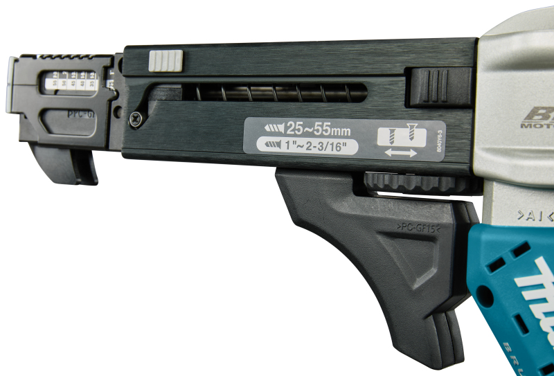 Makita DFR552ZJ 18V Li-ion Accu Schroefautomaat Body In Mbox - 25-55mm - Detailed view of the product
