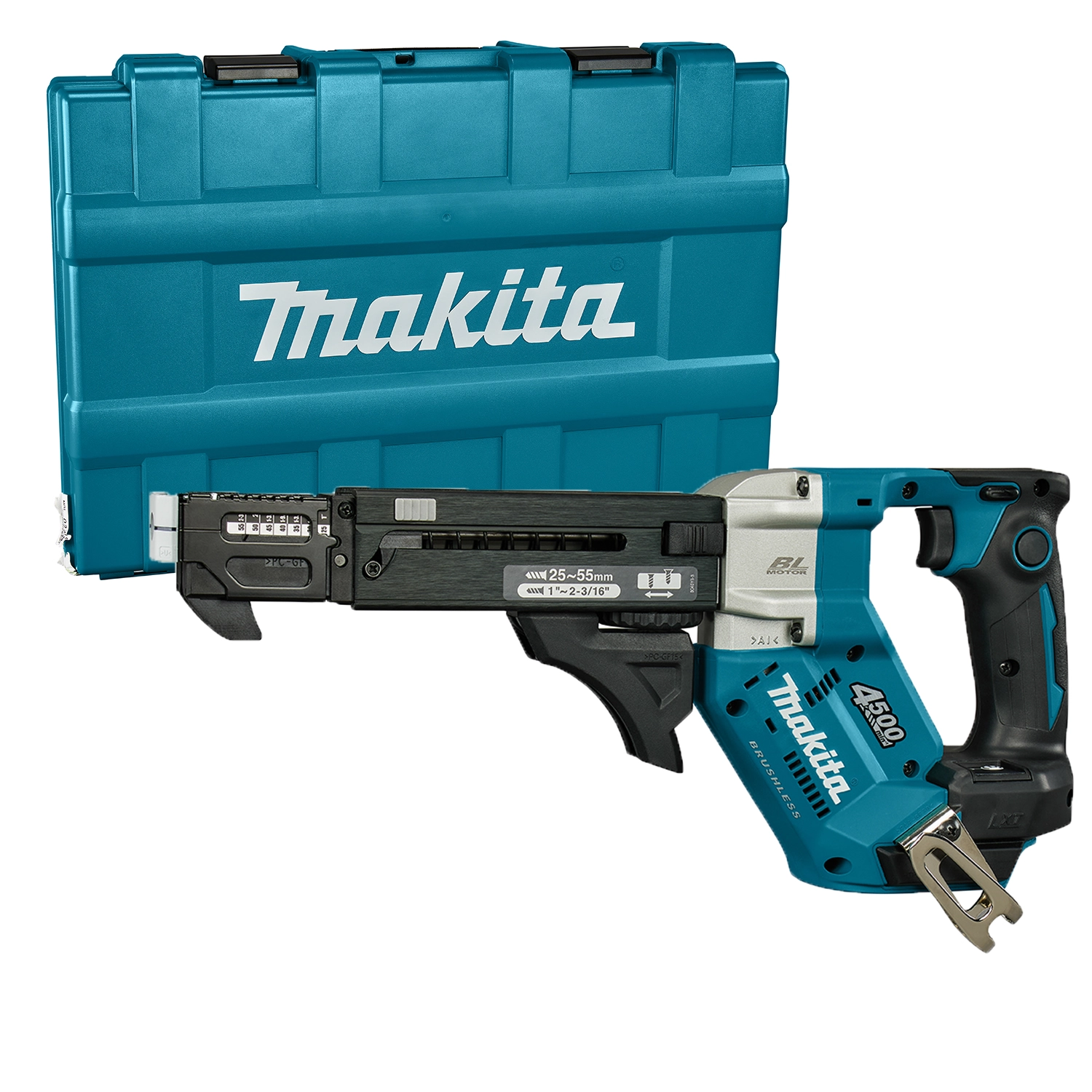 Makita DFR552ZJ 18V Li-ion Accu Schroefautomaat Body In Mbox - 25-55mm