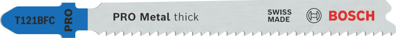 Bosch 2608655096 PRO T121BFC Decoupeerzaagblad Thick - Metaal (2st)