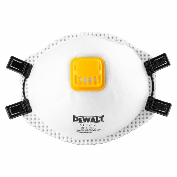 DeWalt DXIRFFP310 FFP3 Wegwerp Stofmasker - 10 Stuks - Detailed view of the product