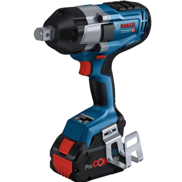 Bosch GDS 18V-1050 H 18V Li-Ion Accu BiTurbo Slagmoeraanzetter Set (2x 8,0Ah) In L-Boxx - 1700Nm - 3/4"- Koolborstelloos - Detailed view of the product