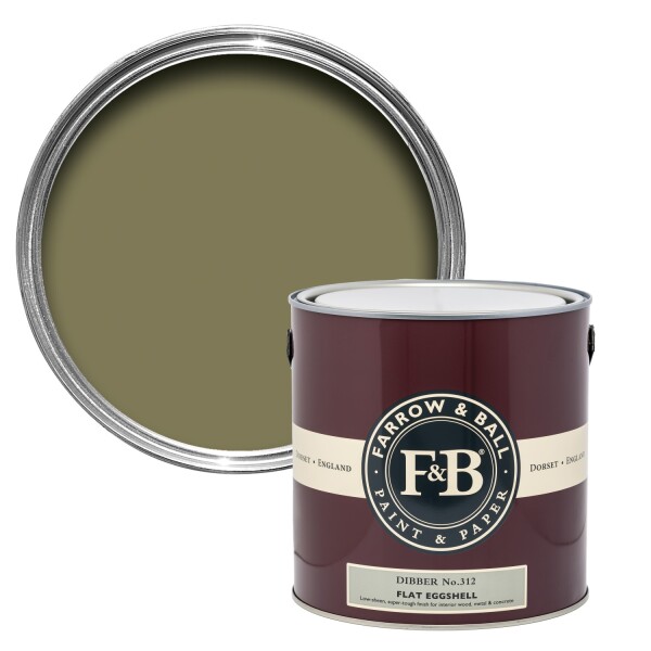 Farrow&Ball Flat Eggshell Dibber No.312 - 750ml afbeelding