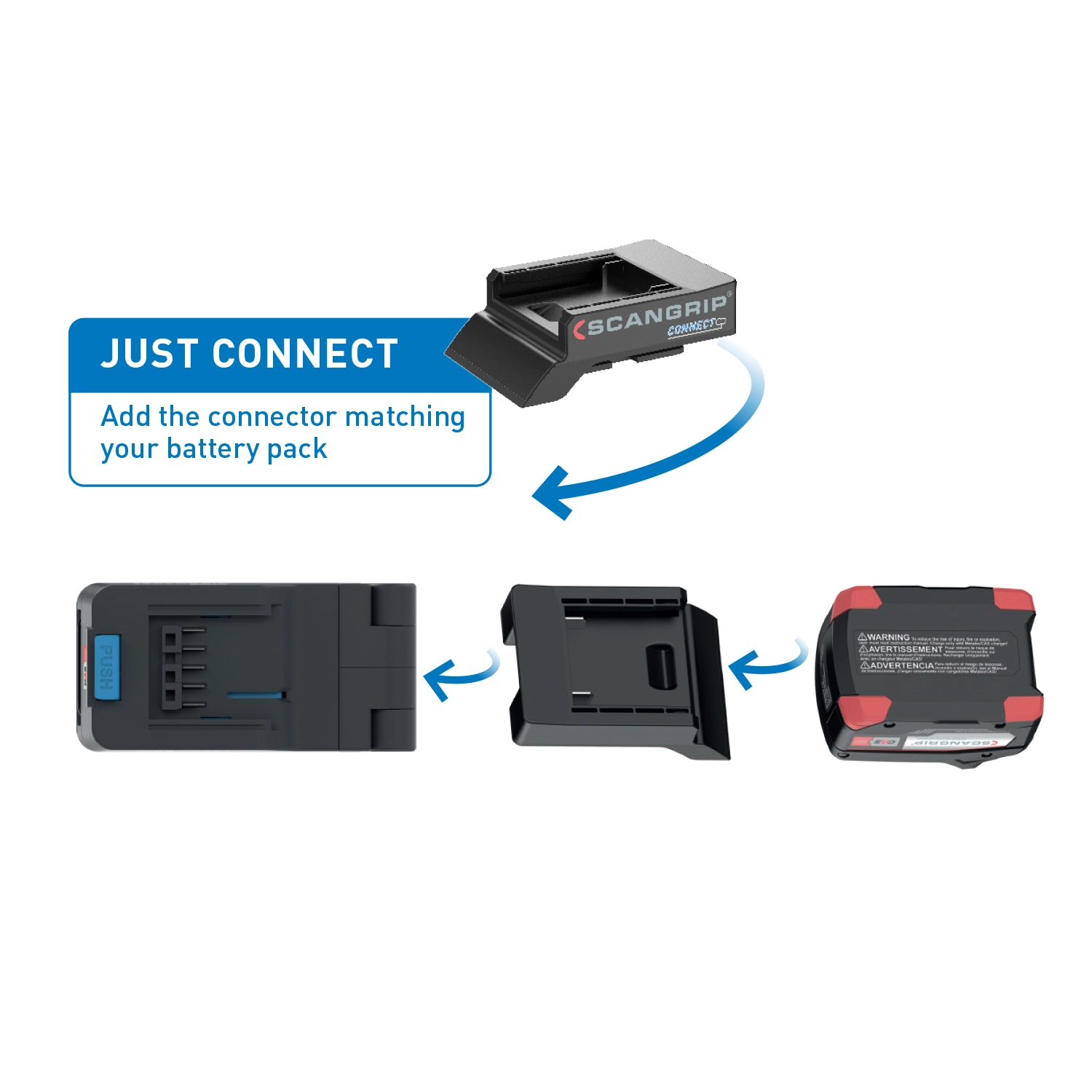 Scangrip Werklamp Basic Connect - 1000Lm thumbnail 3