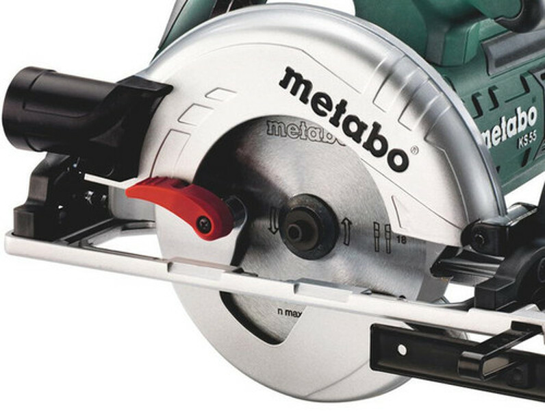 Metabo KS 55 FS Cirkelzaag In Koffer - 1200W - 160mm - Detailed view of the product