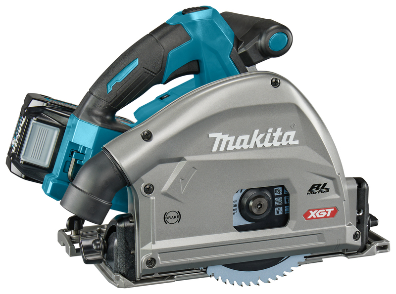 Makita SP001GM102 XGT40V Max Li-Ion Accu Invalcirkelzaag (4,0Ah Accu) In Mbox - 165mm - Detailed view of the product