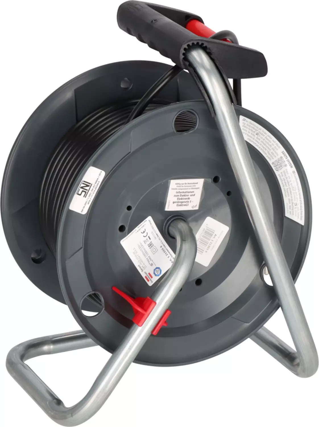 Brennenstuhl 1215056 Garant Export Kabelhaspel - H05VV-F 3G1,5 - 25m