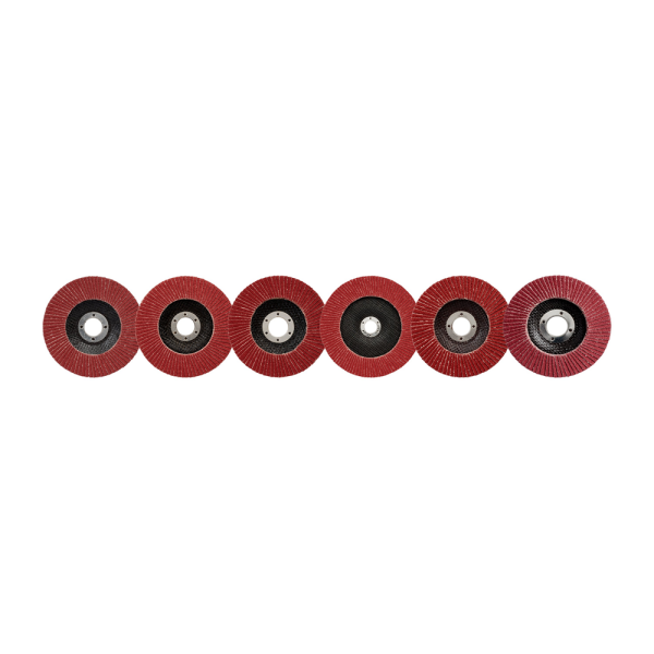 3M Cubitron™ II Lamellenschijf 967A - 125mm - Conisch - K80 - Detailed view of the product