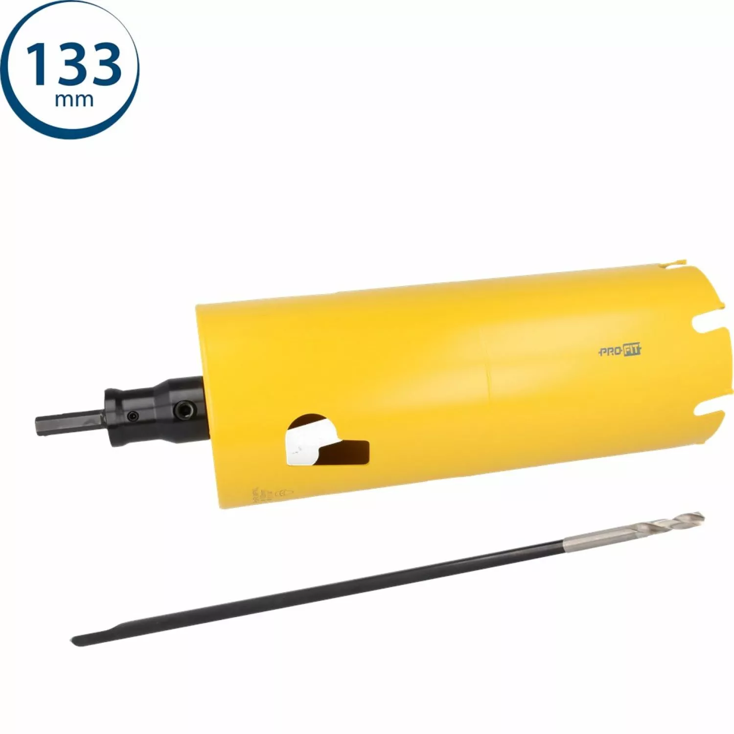 ProFit 09481133ZK11B Multi Purpose XL (L=327mm) Gatzaag Geintegreerde Adapter 133mm En Zeskant 11mm Opname