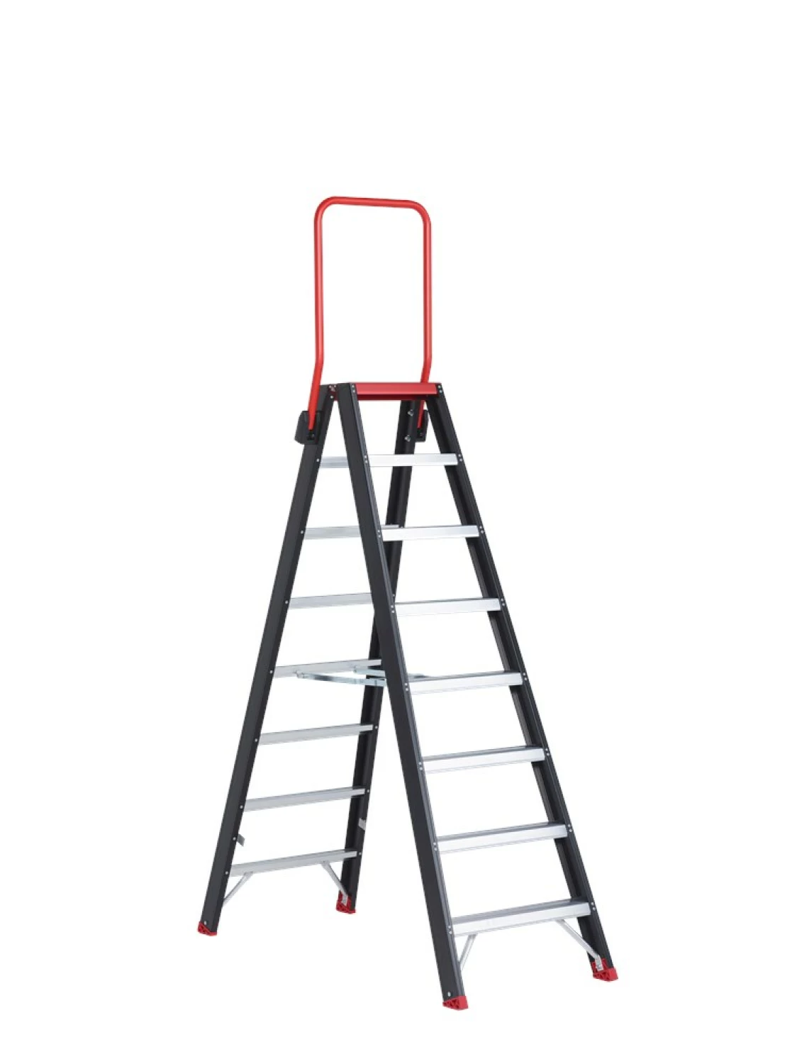 Altrex Taurus TDO 8 Dubbele Trap - Aluminium Met Coating - 2 X 8 Treden - Max. Werkhoogte 3,9m