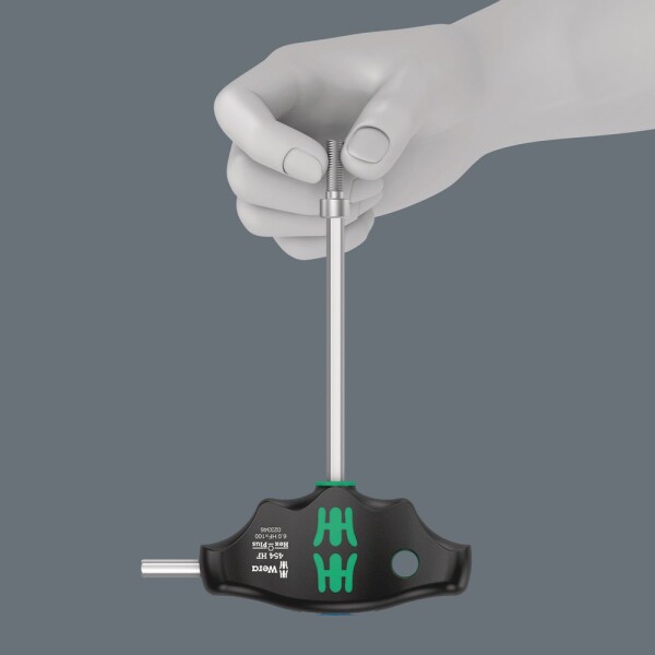 Wera 05136070001 5-delige 454/5 HF SHK Set 1 Hex-Plus T-Greep Schroevendraaierset - Detailed view of the product