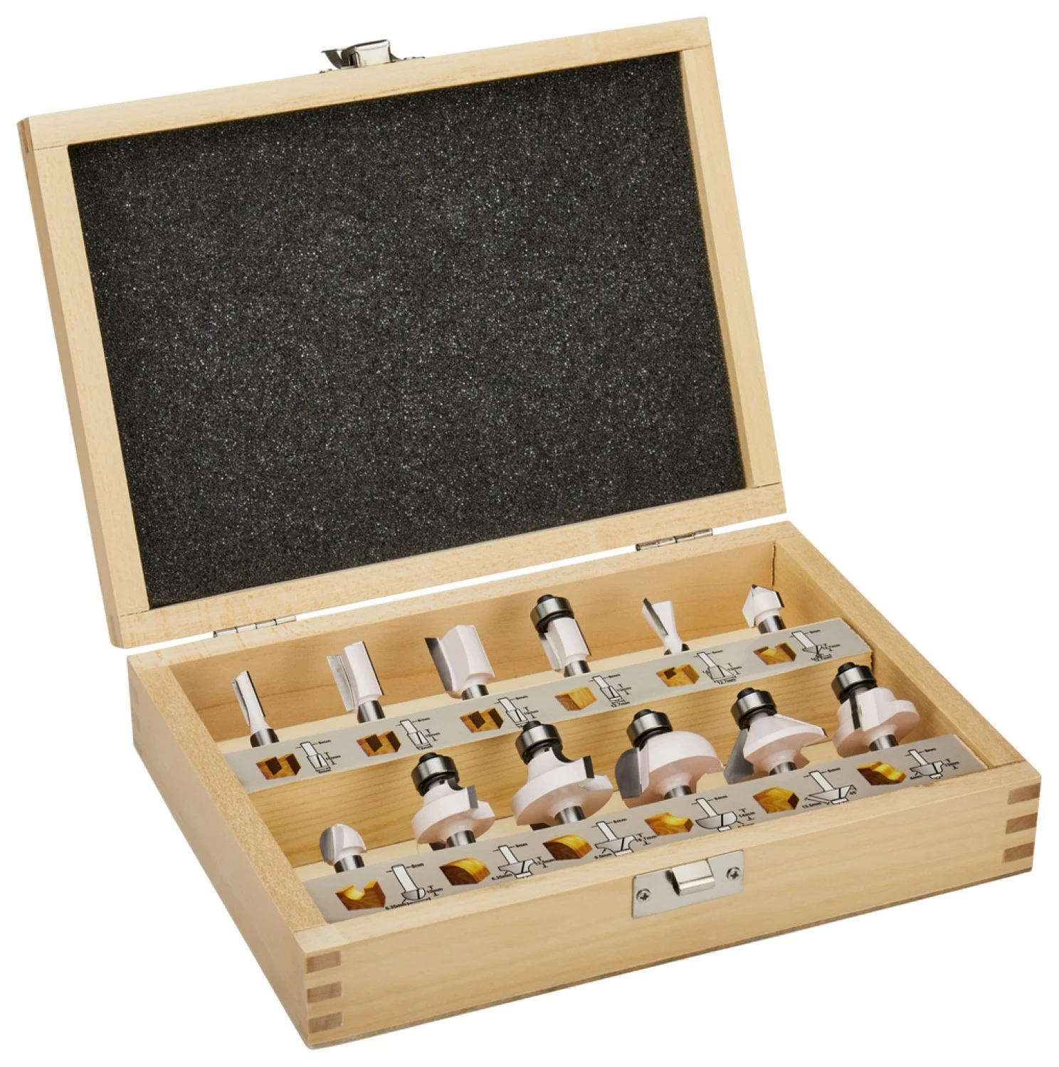 Makita D-53556 Freesset 8mm 12-delig