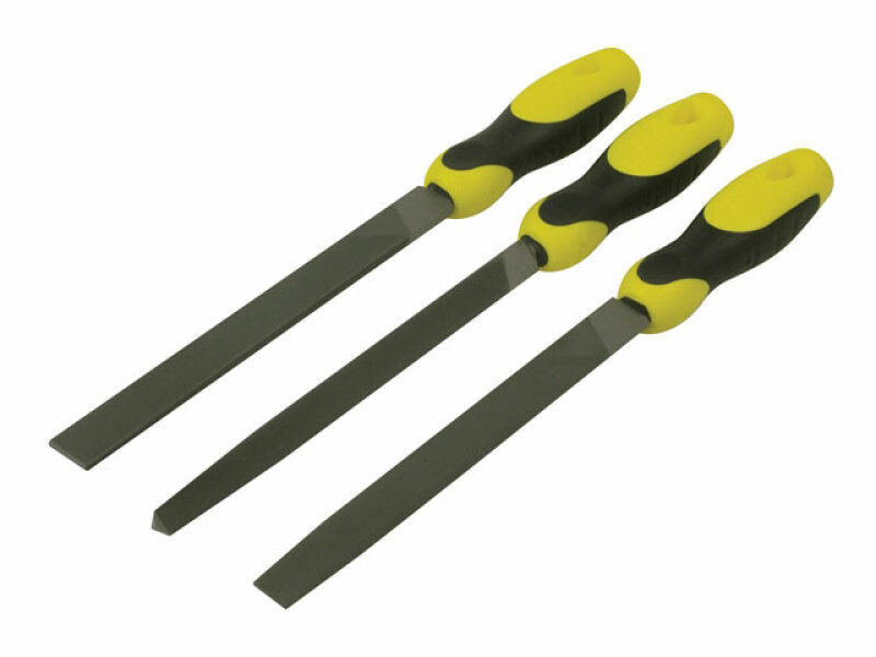 Stanley 0-22-464 Vijlenset Halfzoet 3 Delig 200mm - Detailed view of the product