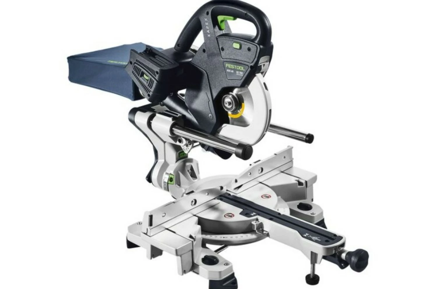 Festool KSC 60 EB 5,0 I-Plus KAPEX 2x18V Accu-afkortzaag Set (2x 5.0Ah Accu)