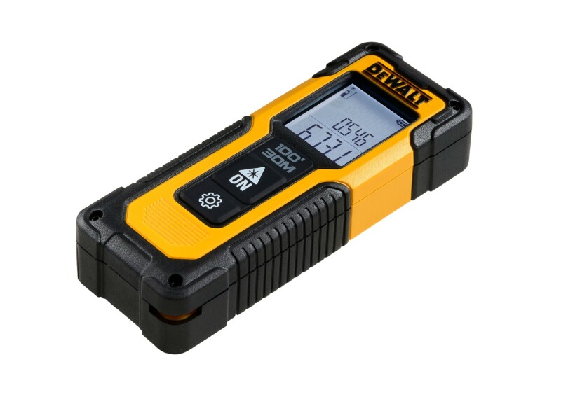 DeWALT DWHT77100-XJ Digitale Afstandsmeter - 30 M - 2x 1,5V AAA Batterijen - Detailed view of the product