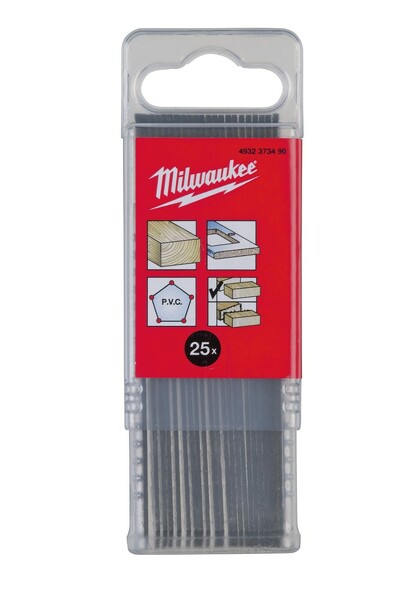 Milwaukee 4932373490 T 101 D Decoupeerzaagblad - 75 X 4mm - Hout (25st) - T 101 D EAN: 4002395349906