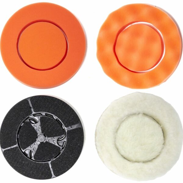 Batavia 7064555 Twin Brush Polijstpads Set - Foam/wol