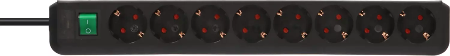 Brennenstuhl 1159300018 8 Voudige Stekkerdoos Met Schakelaar - 3m X 41cm thumbnail 3