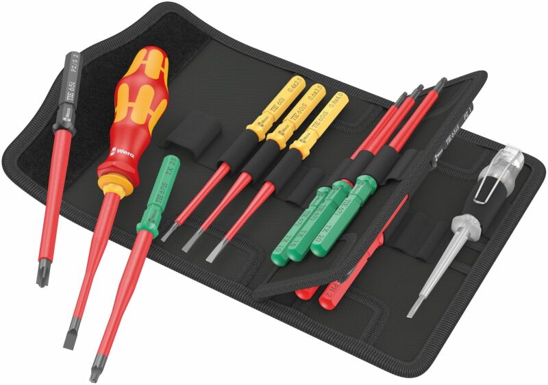 Wera 05006608001 16-delige VDE Slimline Wisselklingenset In Etui