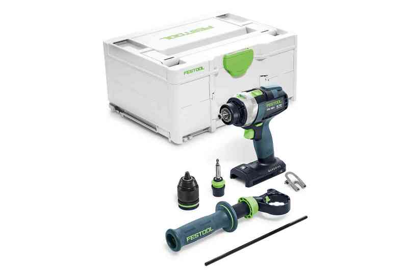 Festool TPC 18/4 I-Basic QUADRIVE 18V Li-Ion Accu Klopboormachine Body In Systainer - 75Nm EAN: 4014549319925