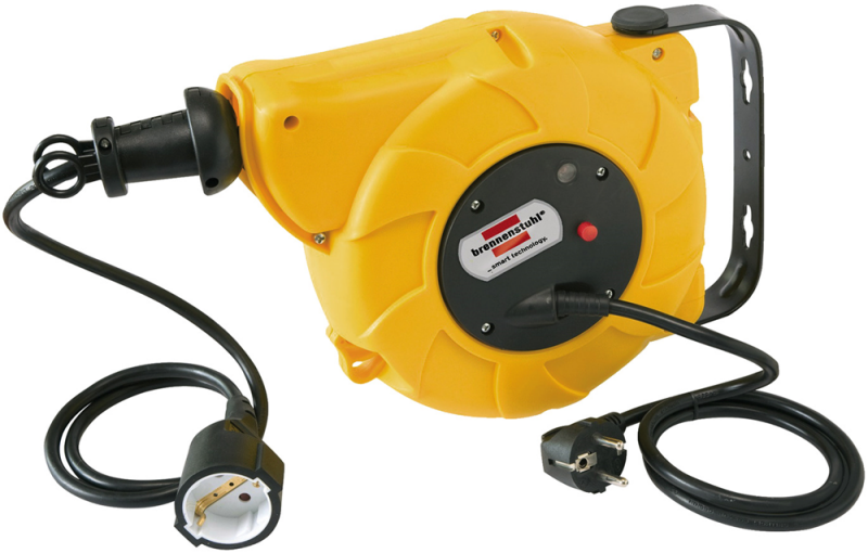 Brennenstuhl 1241020300 Automatische Kabelhaspel - H05VV-F 3G1,5 - 9+2m