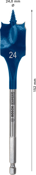 Bosch 2608900321 EXPERT Speedboor Self Cut Speed, Zeskantschacht 24 X 152mm - Detailed view of the product