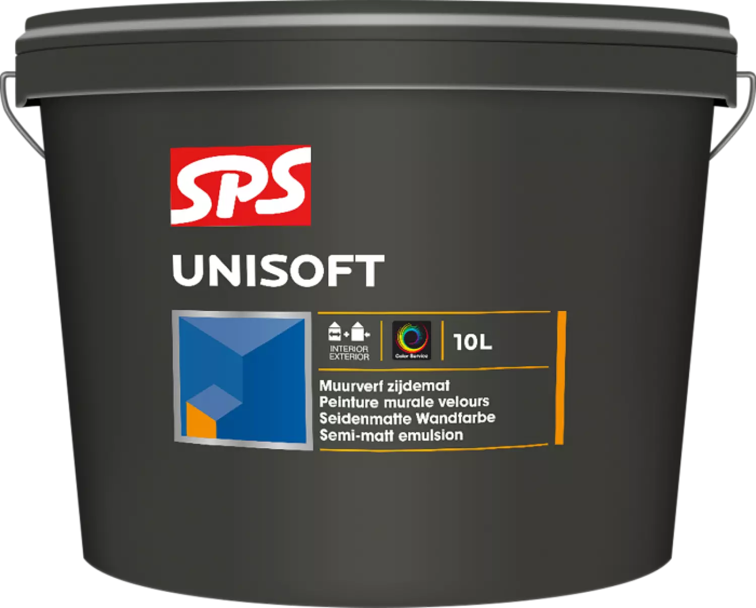 SPS Unisoft Muurverf - Op Kleur Gemengd - 4L