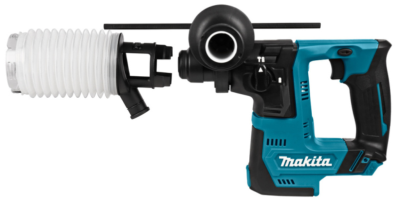 Makita HR140DZJ 10,8V Li-ion Accu Boorhamer Body Incl. Stofafzuiging In Mbox - Detailed view of the product