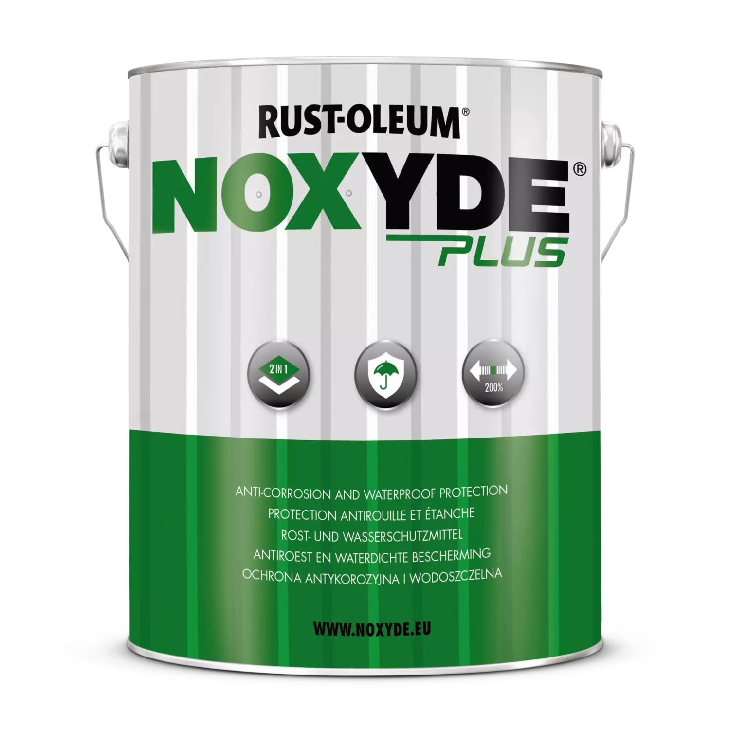 Rust-Oleum Noxyde Plus - RAL 9004 Signaalzwart - 5kg thumbnail 2