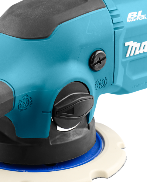 Makita DPO600Z 18V Li-Ion Accu Polijstmachine Body - 150mm - Koolborstelloos - Detailed view of the product