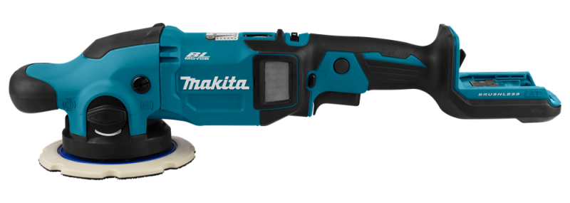Makita DPO600Z 18V Li-Ion Accu Polijstmachine Body - 150mm - Koolborstelloos - Detailed view of the product