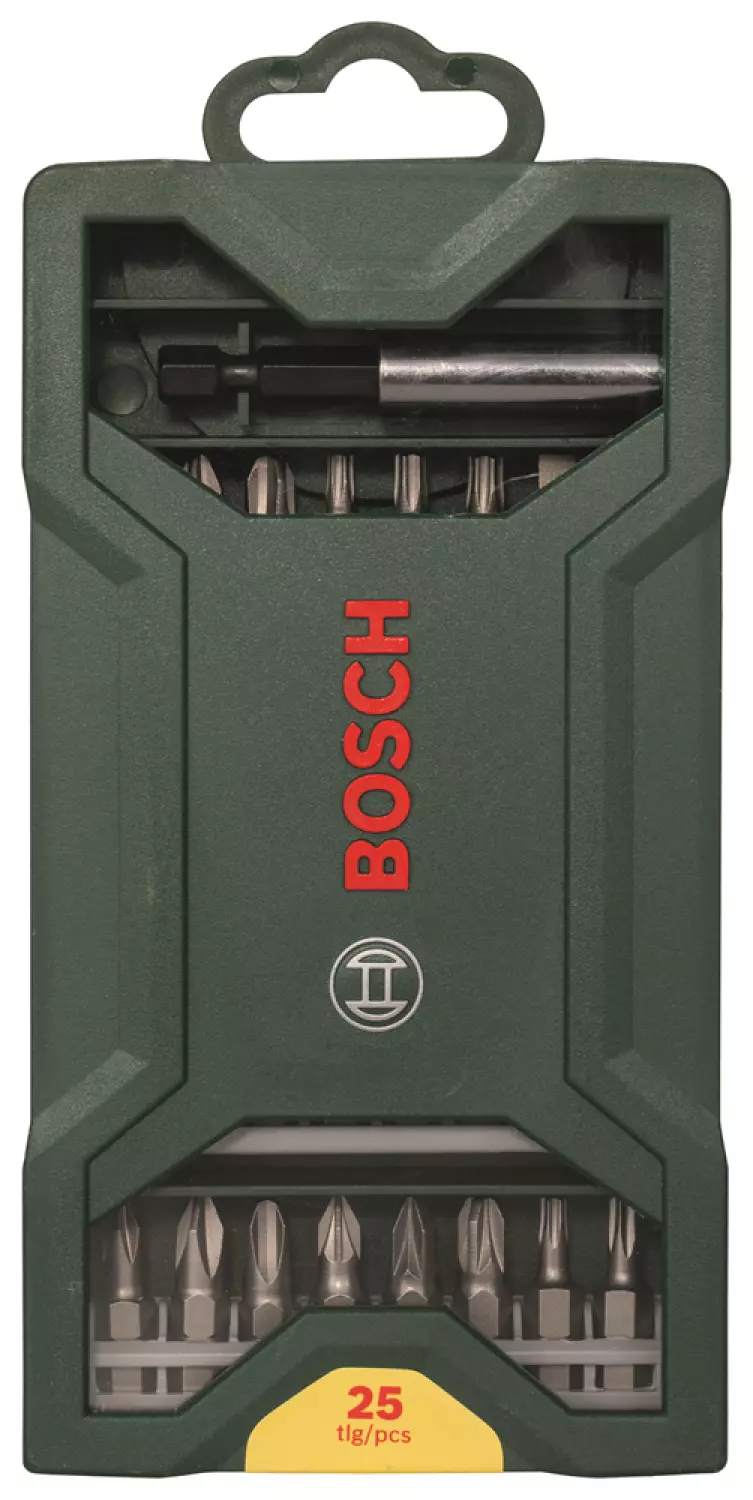 Bosch X-Line bitset - 25-delig - Met universele houder - geschikt voor alle merken