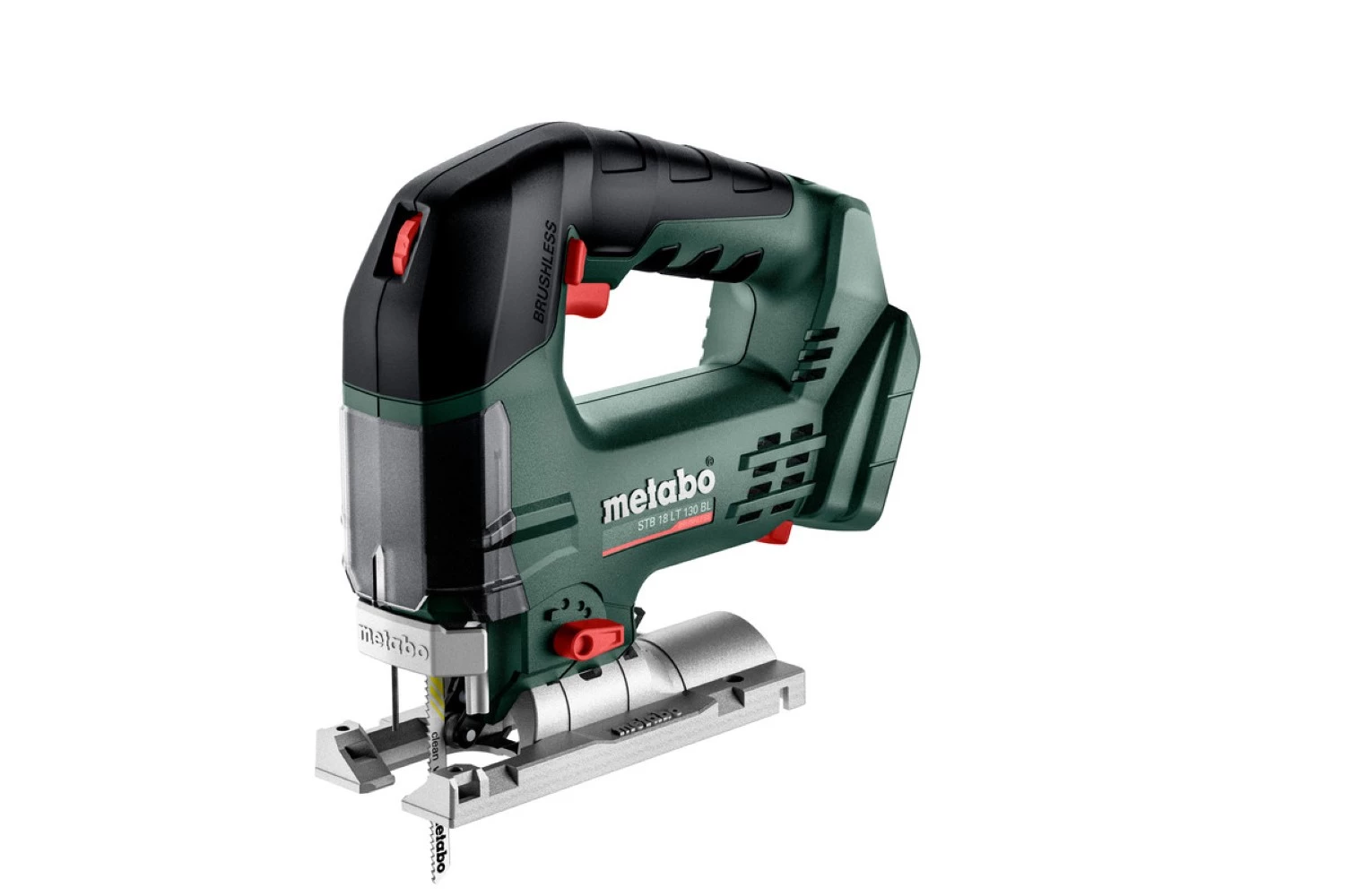 Metabo STB 18 LT 130 BL 601055840 Accu-decoupeerzaag Brushless, Incl. koffer, Zonder accu, Zonder lader 18 V Aantal meegeleverde accu's: 0
