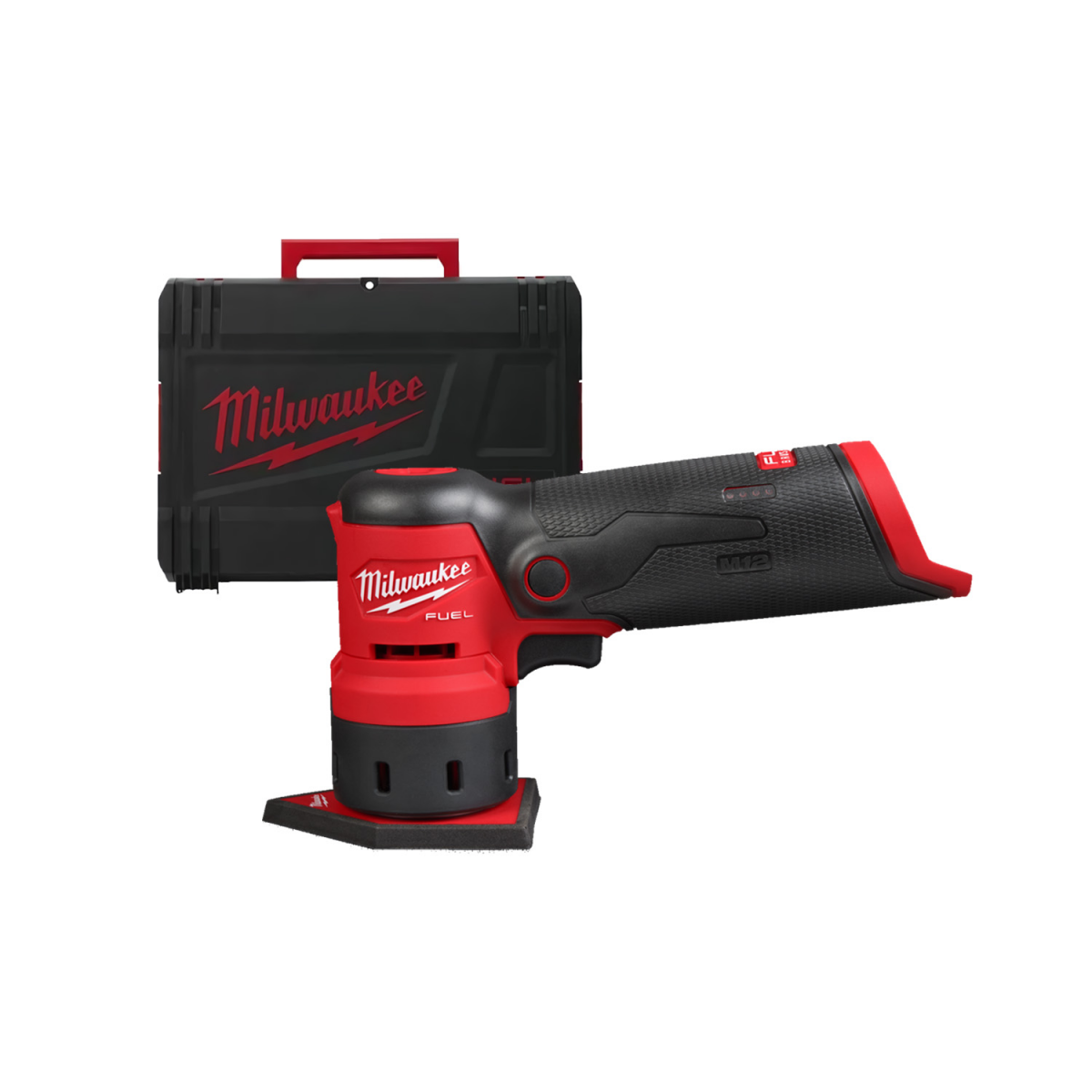 Milwaukee M12 FDSS-0B 12V Li-ion accu subcompacte delta schuurmachine body in transporttas