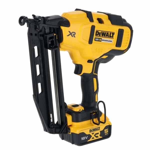 DeWALT DCN660N-XJ 18V Li-ion XR Accu Afwerktacker Body - 32-63mm - 16 Gauge - Koolborstelloos - Detailed view of the product