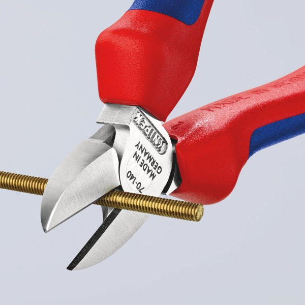 Knipex 7005140 Zijsnijtang - 140mm - Detailed view of the product