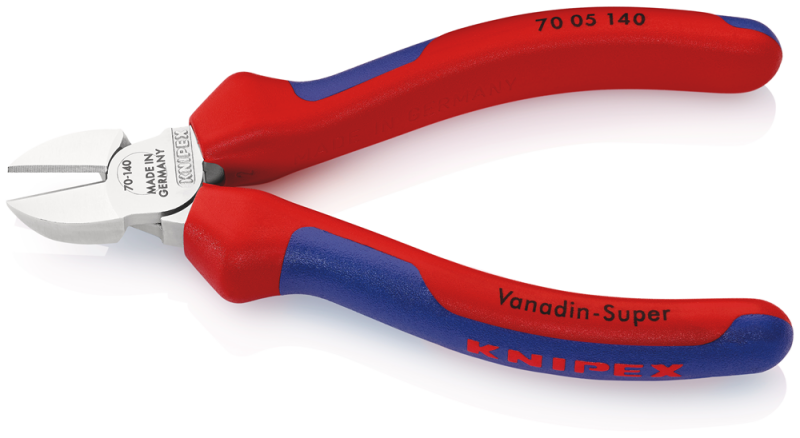 Knipex 7005140 Zijsnijtang - 140mm - Detailed view of the product