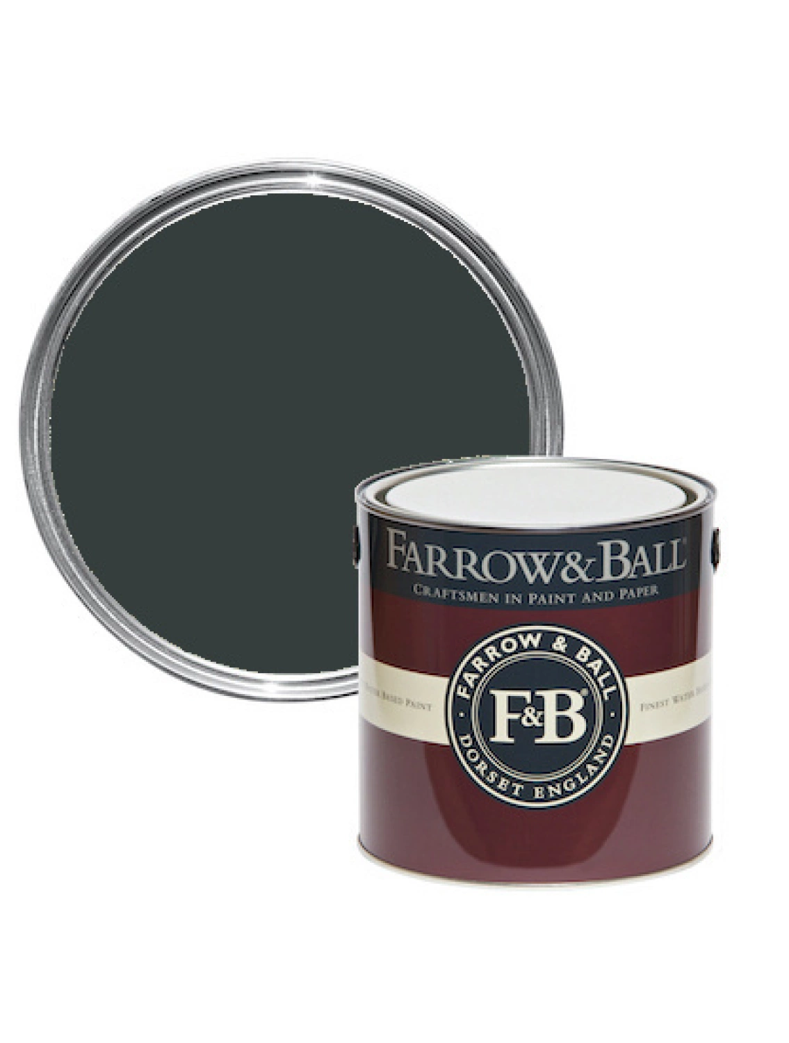 Farrow&Ball Flat Eggshell Carriage Green No.94 - 750ml