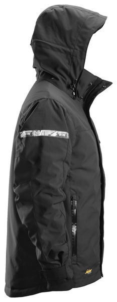 Snickers 1102 Jack Isolerend Allroundwork Waterproof 37.5Â®- Zwart - Maat XL - Detailed view of the product