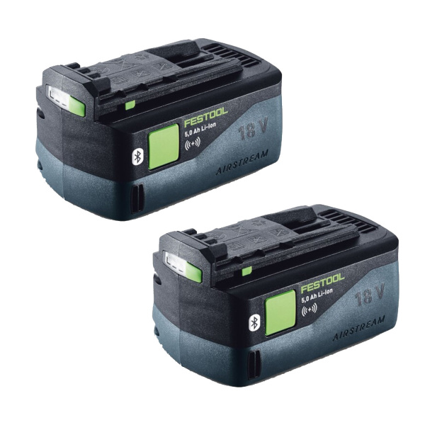 Festool BP 18 Li 5,0 ASI 18V Li-Ion Accu - 5,0Ah - Bluetooth (2st)