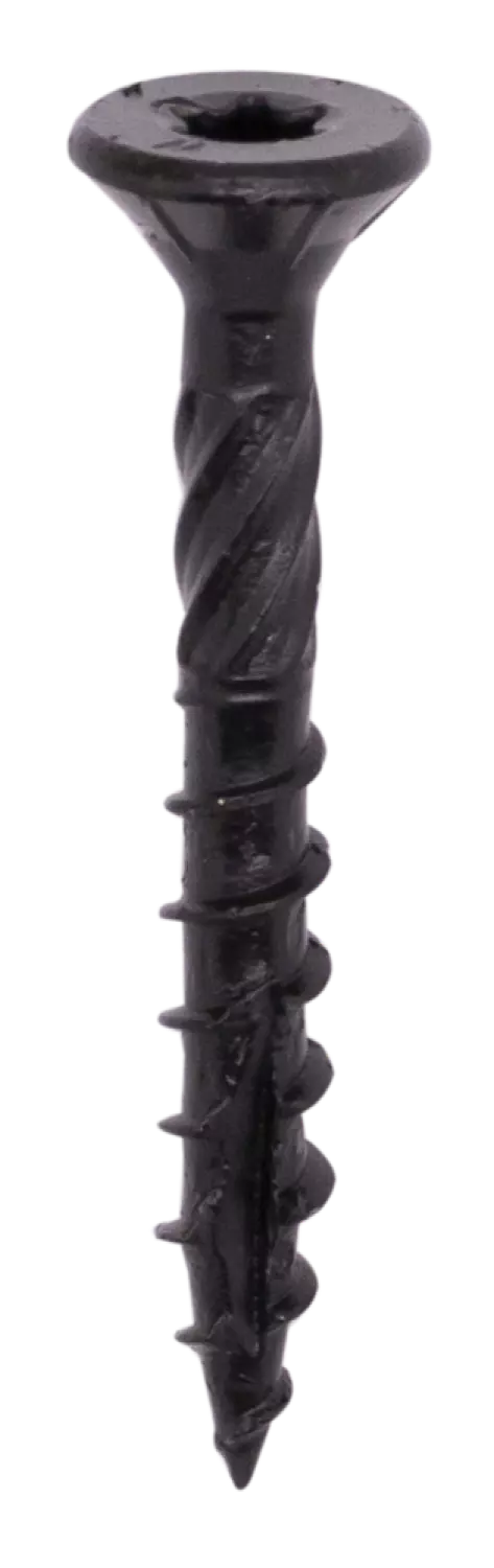 Woodies 61851518 Ultimate Blackline Spaanplaatschroef Shield - TX25 - 5.0 X 80/50mm - Platverzonken Kop - Deeldraad - Gecoat (200st)