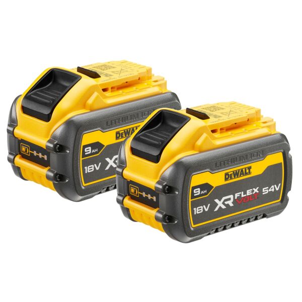 DeWALT DCB547 18V / 54V XR Flexvolt Li-ion Accu - 9.0Ah (2st)